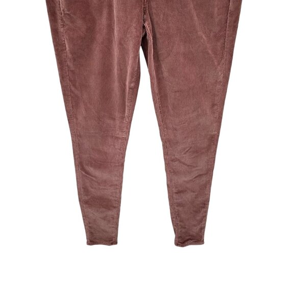 American Eagle Corduroy Hi‎ Rise Jeggings Womens Size 8 Long Casual Fall - Picture 4 of 15